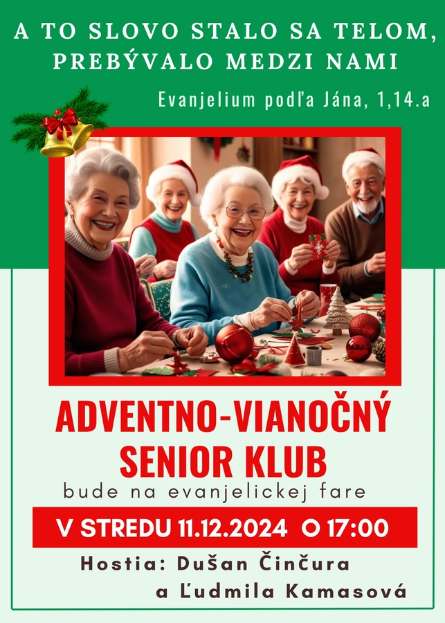 Adventno-vianočný Senior klub