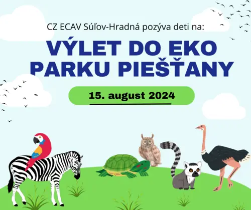 Výlet detí do EKO park Piešťany